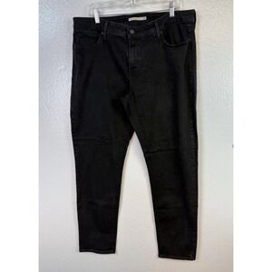 Levi's 311 Black Jeans Womens 20W Shaping Skinny Leg Denim Pants Stretch Straigh